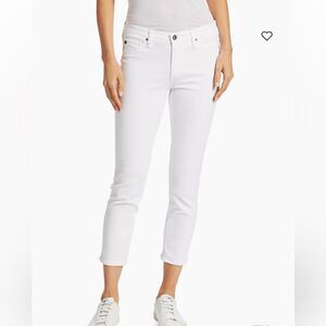 NWT Women's Prima Mid Rise Cigarette Crop Jean 27